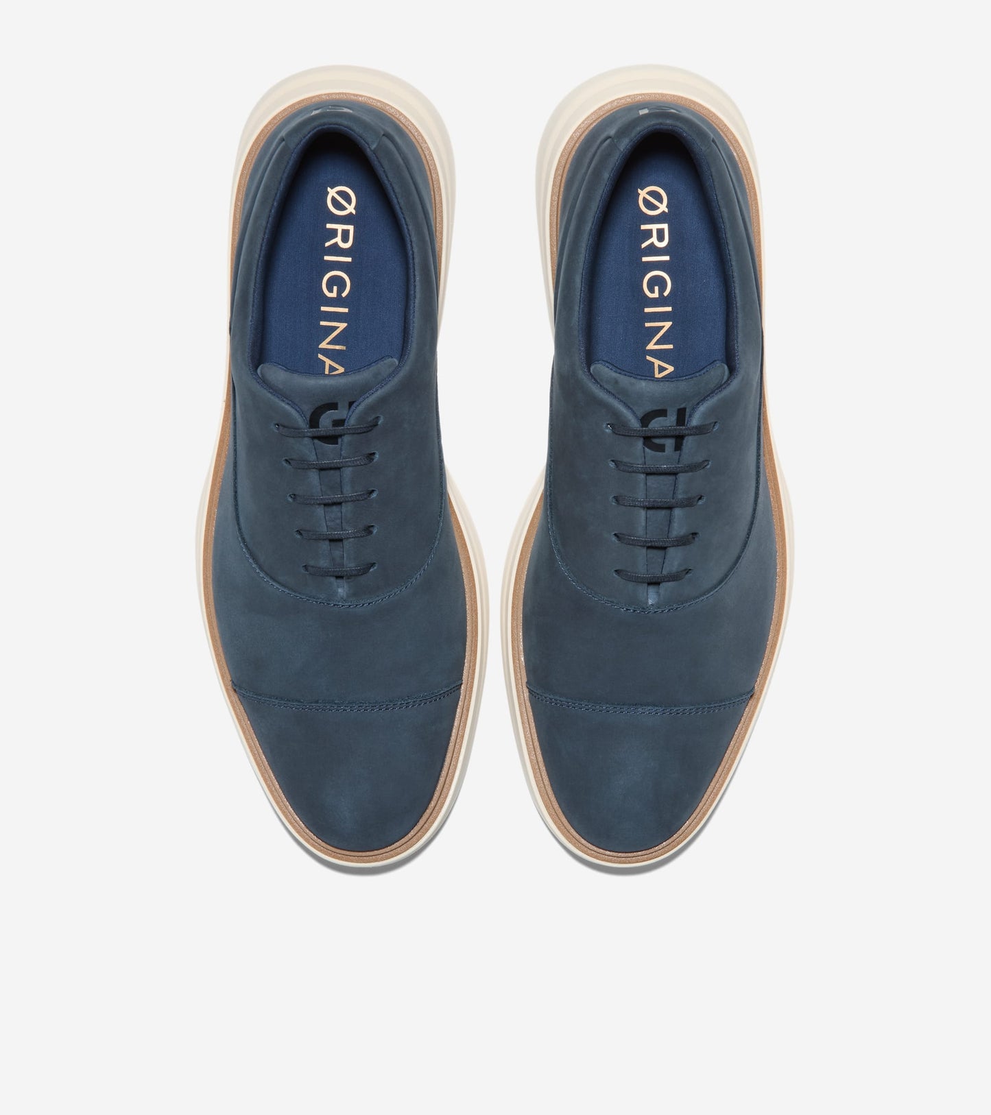 C42587:NAVY BLAZER NUBUCK / CH NATURAL / ANGORA