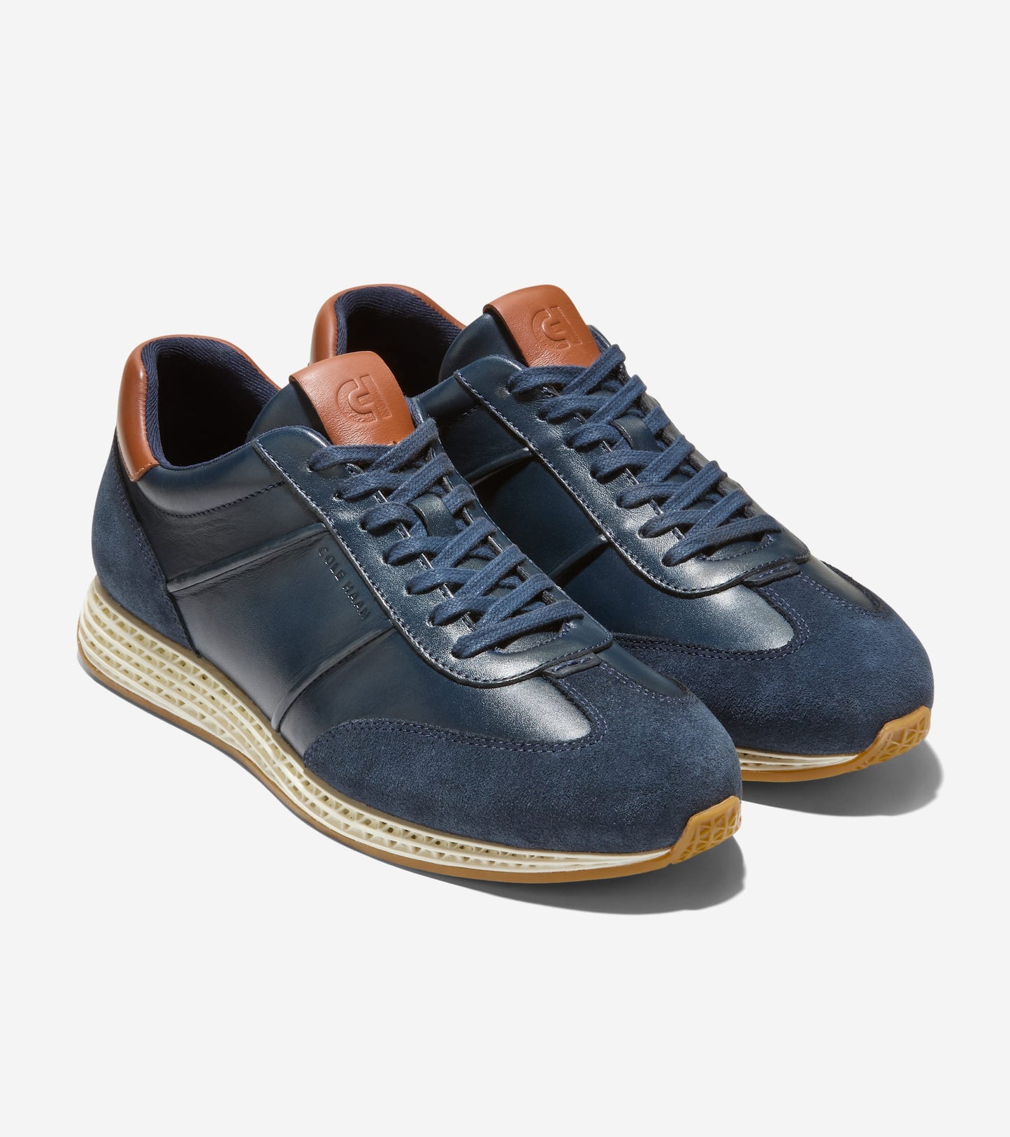 C43564:NAVY BLAZER / BRITISH TAN / IVORY