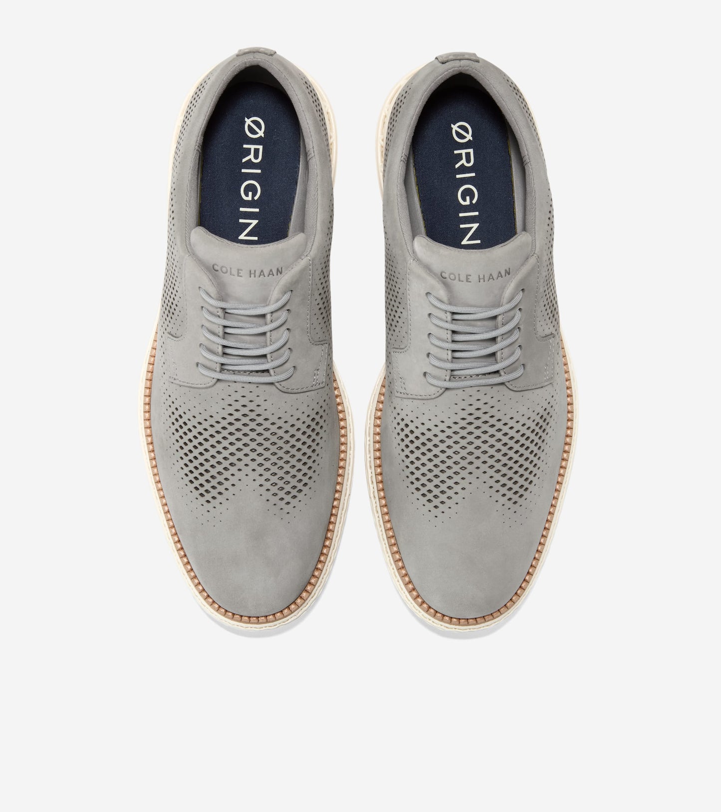 C44913:ULTIMATE GRAY NUBUCK / NATURAL / IVORY
