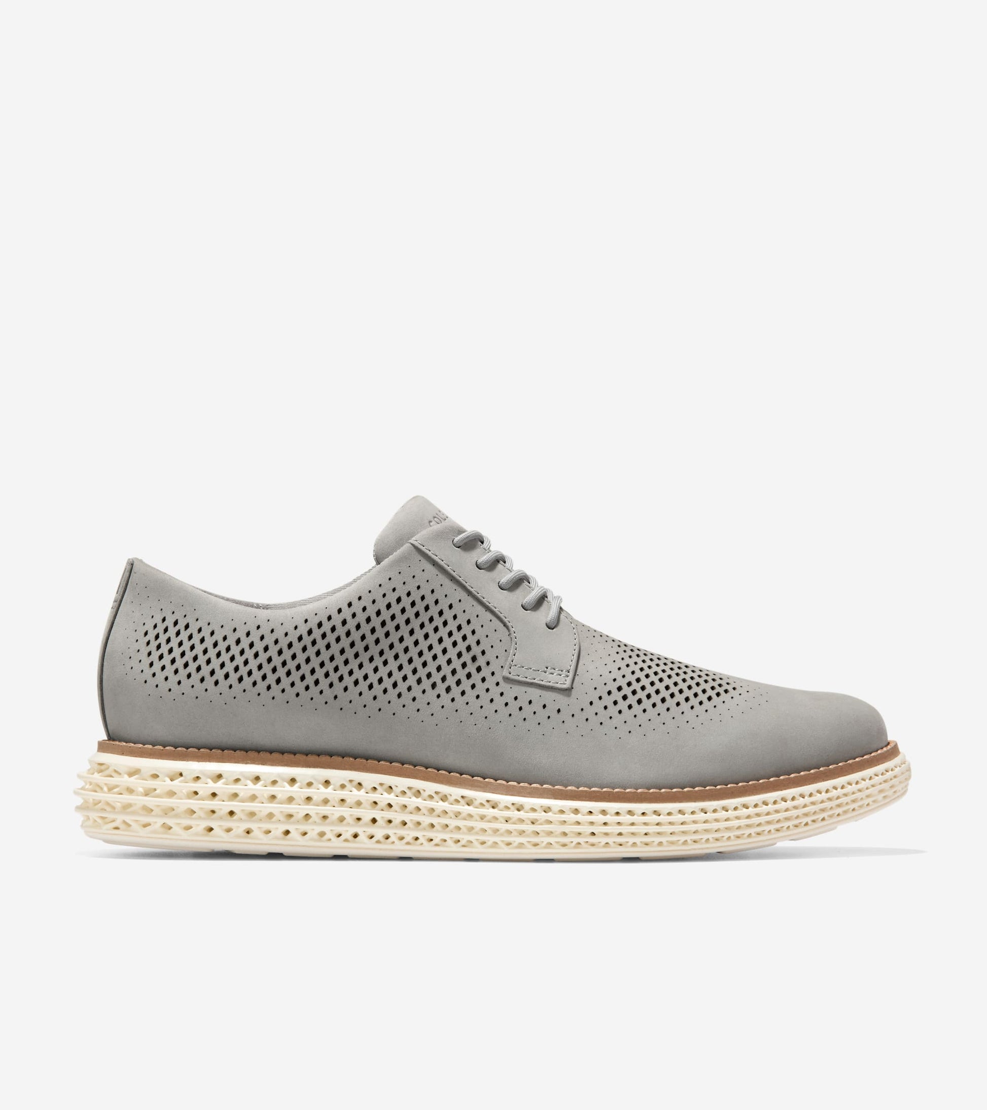 C44913:ULTIMATE GRAY NUBUCK / NATURAL / IVORY