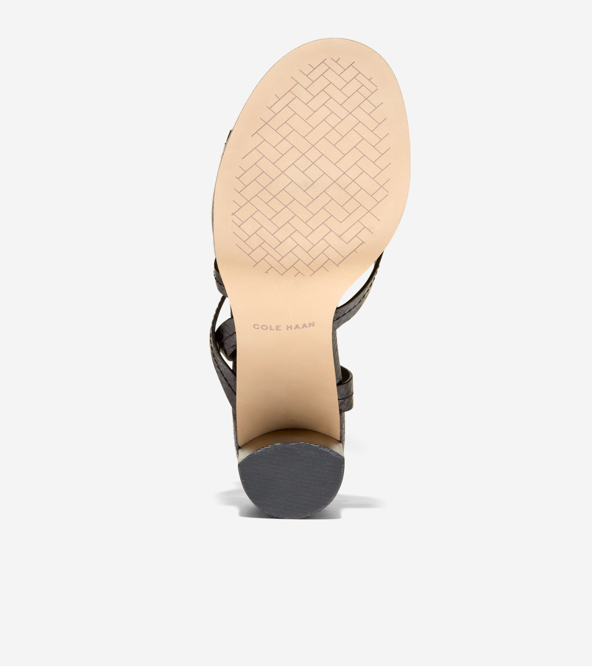 W36934:BLACK GLOSSY SNAKE PRINT LTHR